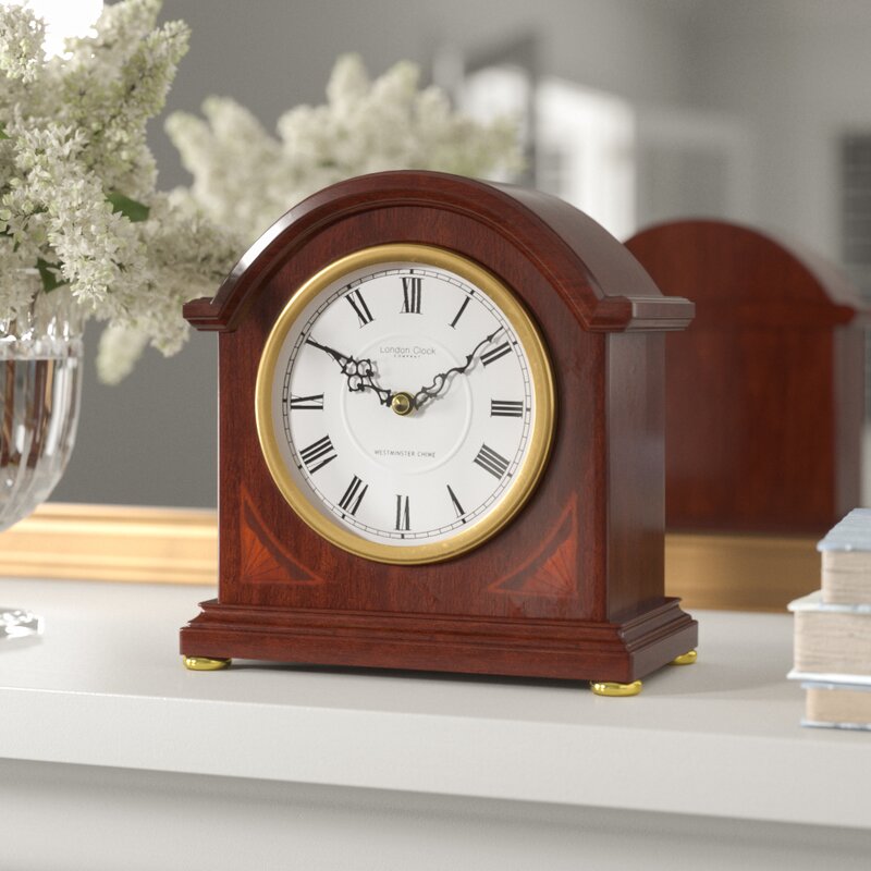 London Clock Company Break Mantel Clock & Reviews | Wayfair.co.uk